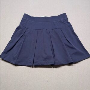 Gold Hinge Pleated Gray Tennis Skort- NWOT